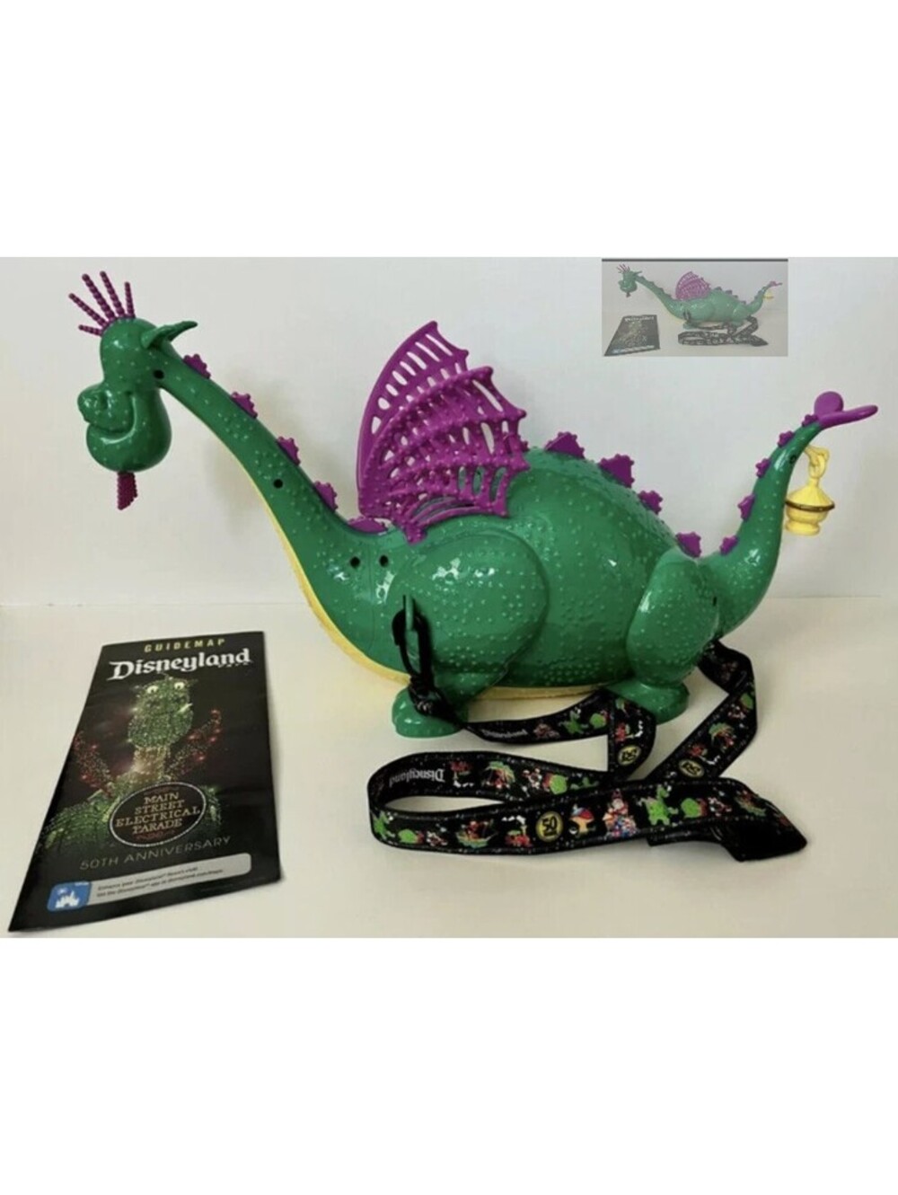 Disney Park Main Street Electrical Parade Light-Up Elliott Popcorn Bucket – NWT